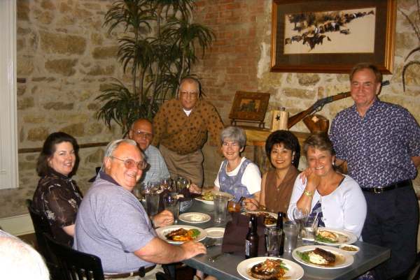 Rockwell retirees as inmates at the Collin County Prison