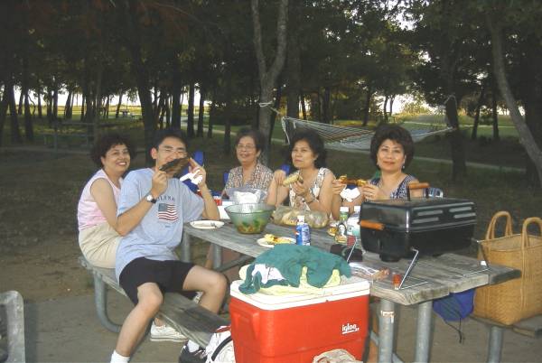 Picnic at Lake Ray Roberts