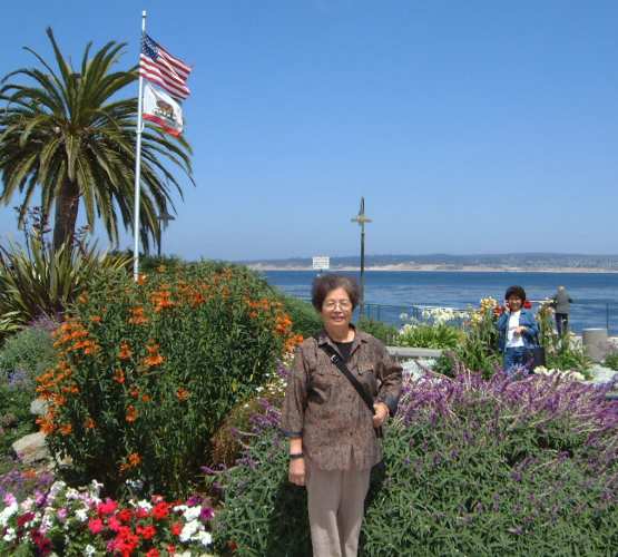 Angie's Mother at Pacific Beach