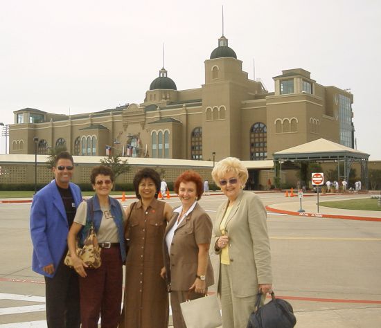 At the races at Lone Star Track