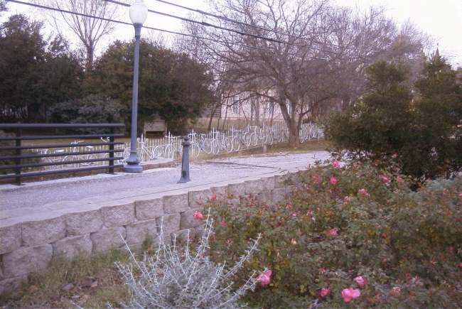 Bicycle Fence