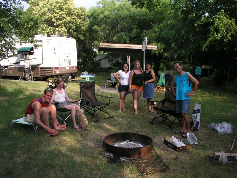 The more the merrier! Jennifer joins us for another evening feast