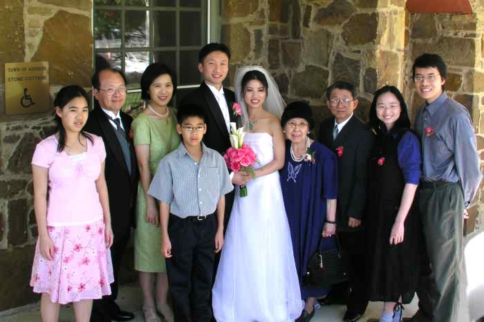 Russ and Julie with Julie's family