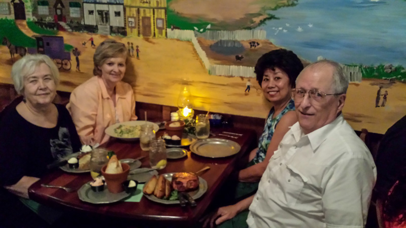 L-R: Alice McCutcheon, Carol Mannon, Angie Harrison, Jim Harrison