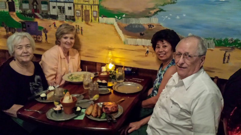 L-R: Alice McCutcheon, Carol Mannon, Angie Harrison, Jim Harrison