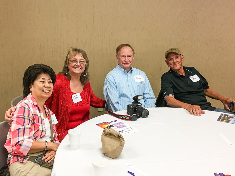 Angie with Jim and Connie Wallner and Mike Lewis