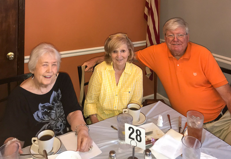 Alice Ball McCutcheon, Carol Stockton Mannon, and John Taylor