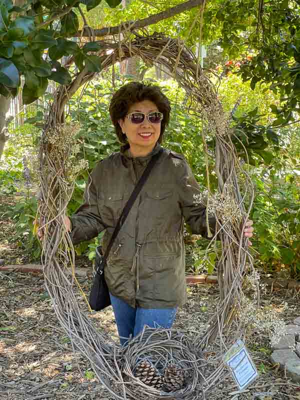 Angie at California Nursery Historic Park