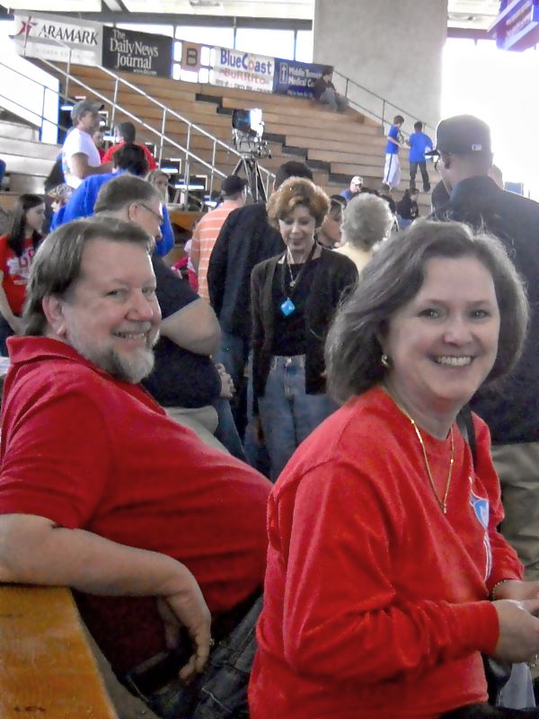 Joe and Natalee Reed at the Tennessee State Finals