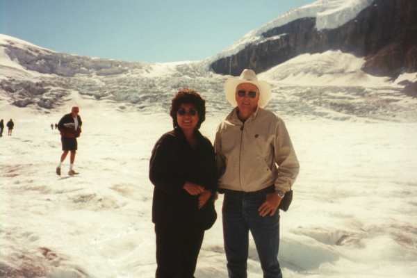 On the Athabasca Glacier