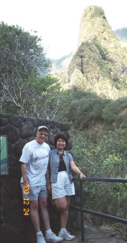 The famous Iao Needle, a bit over rated in my opinion