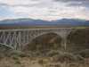 Bridge over the Rio Grande canyon