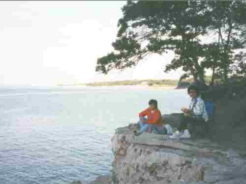 Jennifer and Angie at Texoma