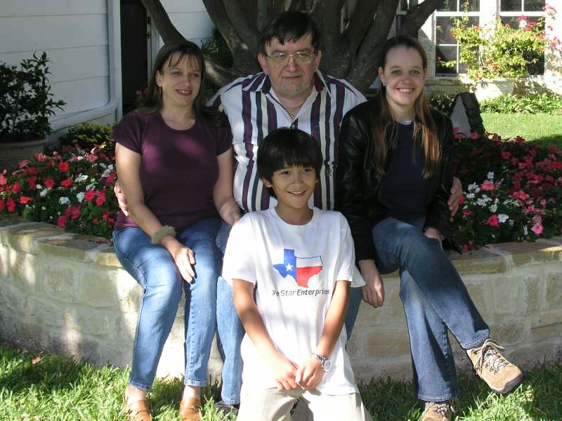 Lorrie Larson, Ed and Edward Nance, and Amy McKenna
