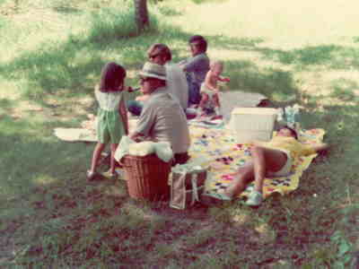 Lorrie, Ralph, Walt, Ed, Amy, and Angie at White Rock Lake